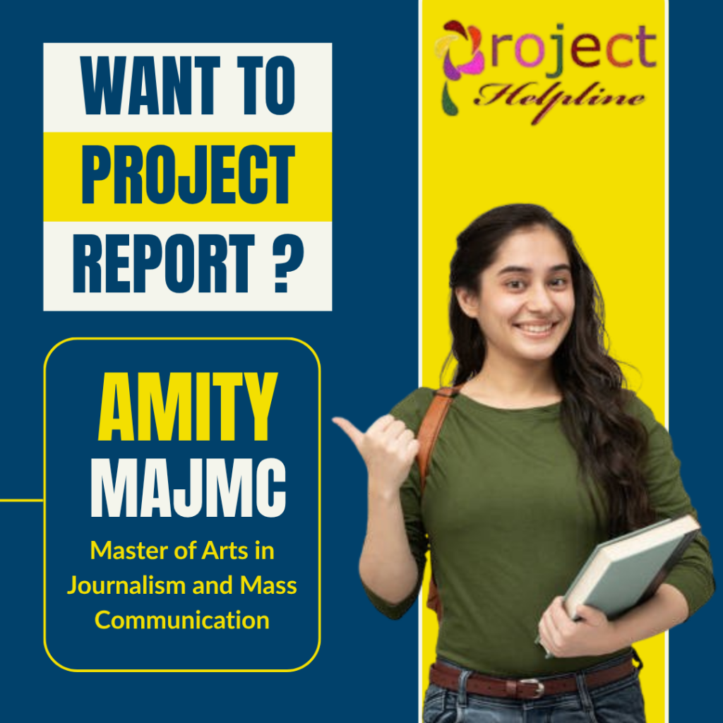MAJMC Master of Arts in Journalism and Mass Communication Amity Project